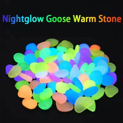 100pcs Multicolored Radium Stone (1 Packet) 