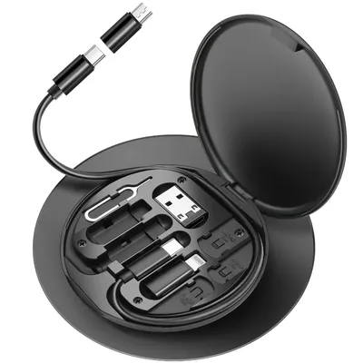 Multifunctional Data Cable Storage Box (1 pc)