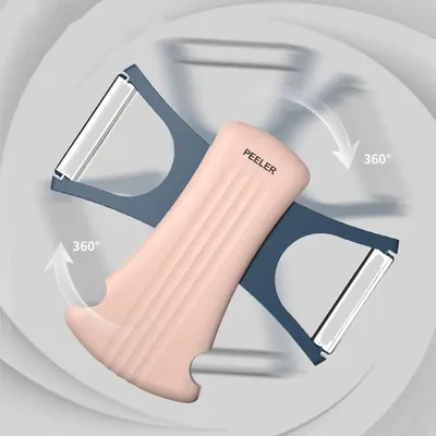 Stainless Steel Fruit Scraper Vegetable Peeler (1 pc)