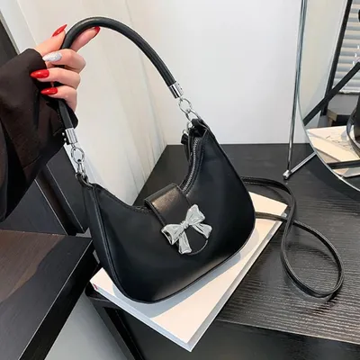 Trendy Bow Crossbody Korean Shoulder Bag