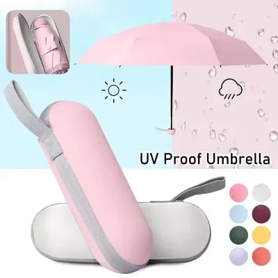 Mini Foldable Capsule Umbrella