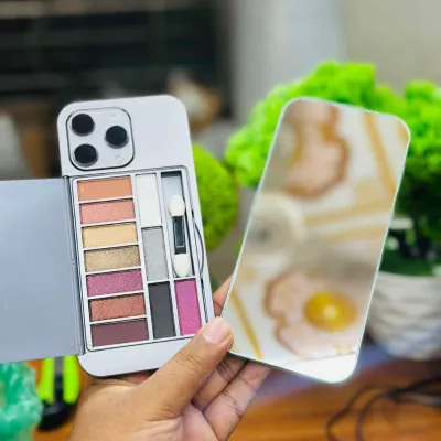 2 In 1 Mirror  + iPhone  Eyeshadow Palette