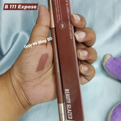Beauty Glazed  Waterproof & Long Lasting Lip Liner (1 Pc)