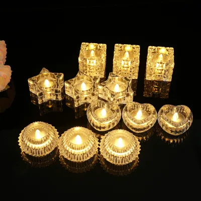  Flameless Led Candle Light (1 Pc) 