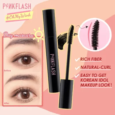  Pink Flash Oil Proof Day Mascara (Black)