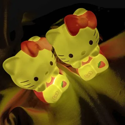 Hello Kitty Led Cartoon Night Light Lamp 1 Pc