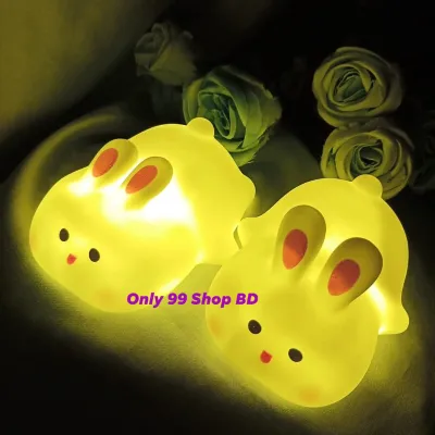 Cute Rabbit Night Light Lamp 