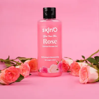 skinO Rose Scented Shower Gel 220 ml