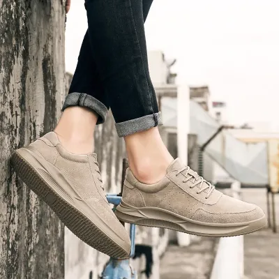 Imported Men's Leather Casual Shoes 