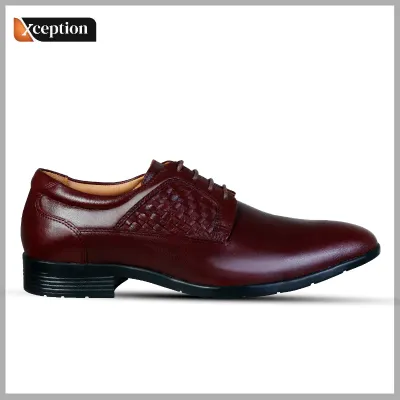 Vegetable Tanned High Fastness grain genuine ox leather shoes