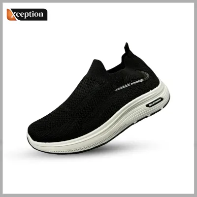 Women's casual fashion Black sports shoes