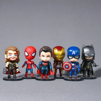 Marvel & DC mixed miniatures
