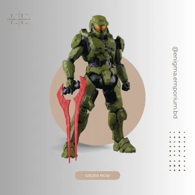 Halo Infinite RE:EDIT Master Chief 1/12 Scale Exclusive Figure
