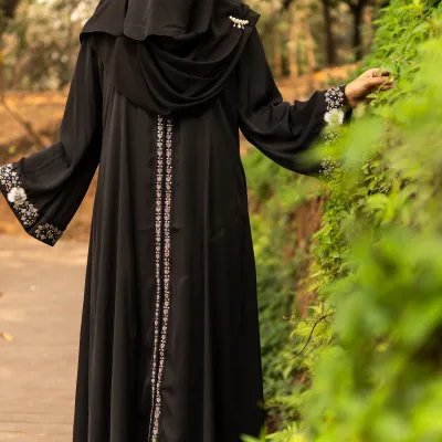 Royal Ebony Abaya