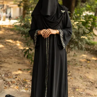 Royal Ebony Abaya