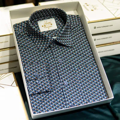 Squares reverse Printed Shirt