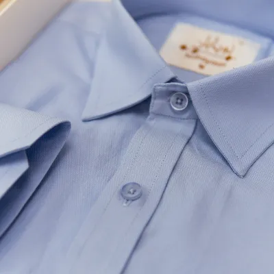 Sky Blue Cotton Shirt