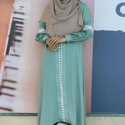 Ruffle Abaya Burkha
