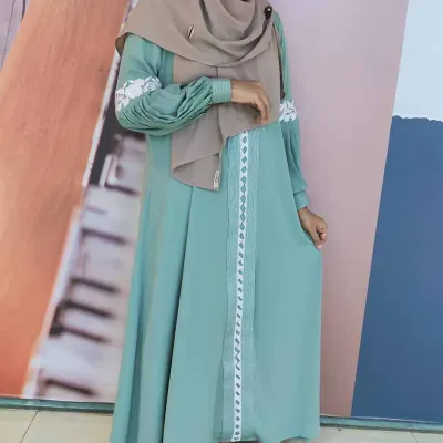 Ruffle Abaya Burkha