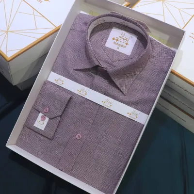 Mauve Cotton Shirt