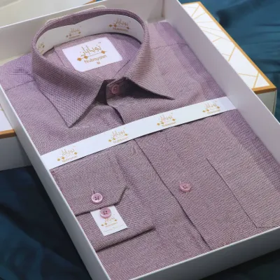 Mauve Cotton Shirt