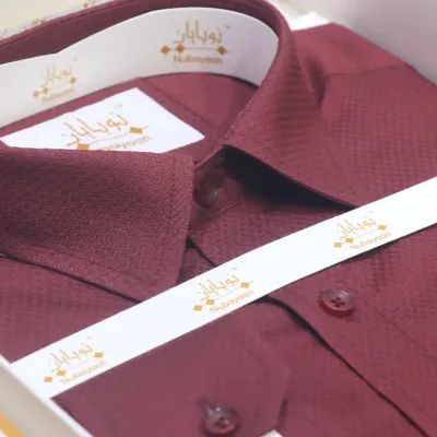 Burn Red Cotton Shirt