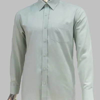 Blue Mint Cotton Shirt
