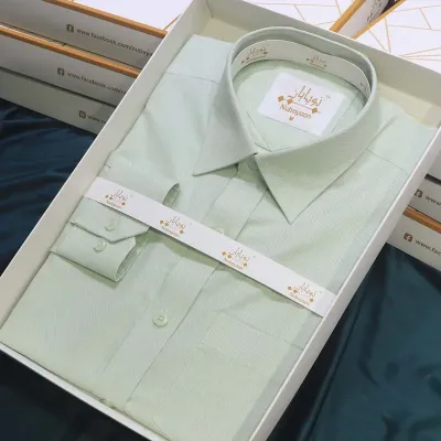 Blue Mint Cotton Shirt