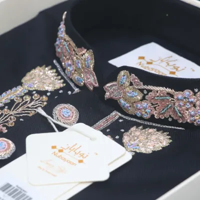 Royalee Black Zardozi Panjabi