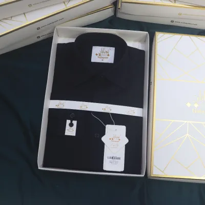 Black Cotton Shirt