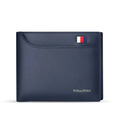 SIGNATURE BLUE WALLET