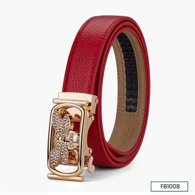 RED BUTTERFLY WOMEN’S BELT