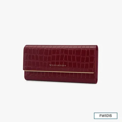 FEMME FOLIO RED PURSE
