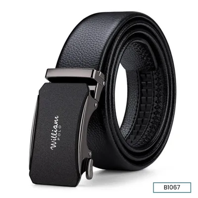 ZENITH CLASP MEN’S LEATHER BELT 
