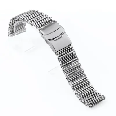 MILANESE STAINLESS STEEL MESH WATCH STRAP GB-0107S
