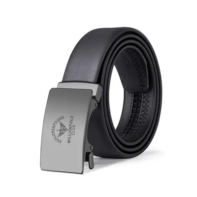 GENUINE LEATHER OFFICIAL AUTOMATIC BUCKLE BELT GB-WPD093BS