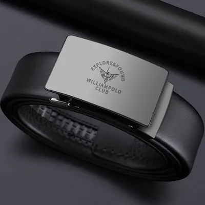 GENUINE LEATHER OFFICIAL AUTOMATIC BUCKLE BELT GB-WPD093BS