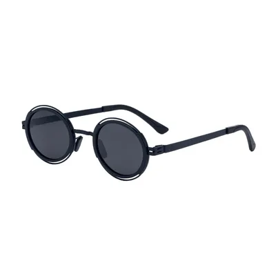 EUROPEAN FASHION ROUND FRAME POLARIZED SUNGLASS GB-8326B