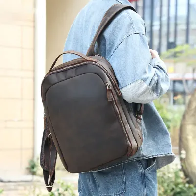 GENUINE LEATHER BACKPACK GB-JR6637CH