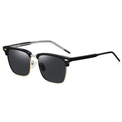  PLATE PIN TEMPLE HIGH-END POLARIZED SUNGLASSES GB-LY2303BG