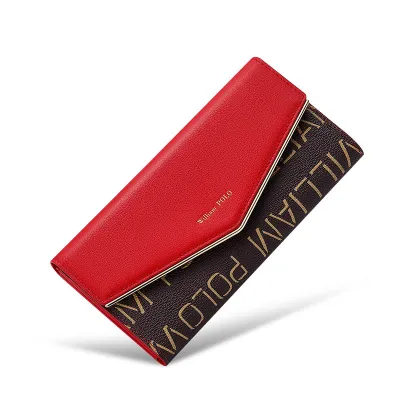 WILLIAMPOLO GENUINE LEATHER WOMEN'S WALLET GB-WP1481R