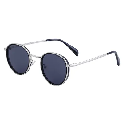 RETRO ROUND ANTI UV TRENDY UNISEX SUNGLASSES GB-XH3409SB