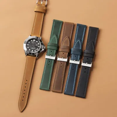 VINTAGE CRAZY HORSE WATCH STRAP GB-WBG0219BlS