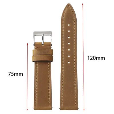 VINTAGE CRAZY HORSE WATCH STRAP GB-WBG0219BrS