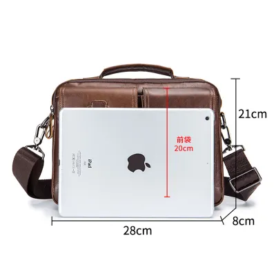 GENUINE LEATHER SPACIOUS CROSS BODY BAG GB-OL91203C