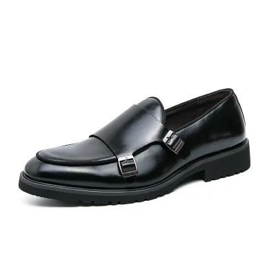 BUSINESS MONK FORMAL LEATHER SHOE GB-1228