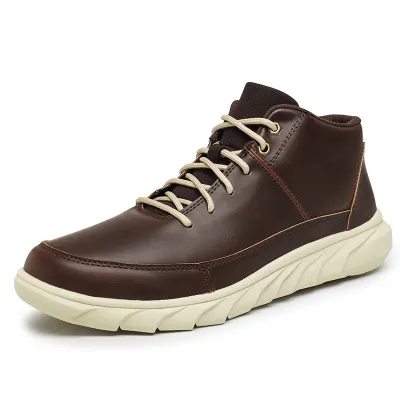 EUROPEAN STYLE MID-CUT LEATHER BOOT GB-8148