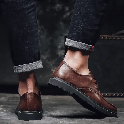 BRITISH STYLE FASHION TREND HAIRDRESSER SHOE GB-1717