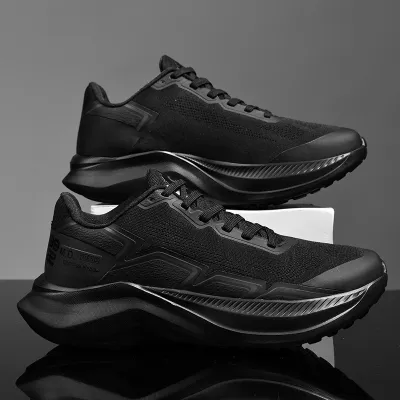LIGHTWEIGHT BREATHABLE FLYING WOVEN RUNNING SHOE GB-9915