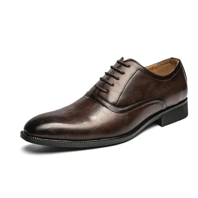 BRITISH HEIGHTENING BUSINESS FORMAL LEATHER SHOE GB-2888